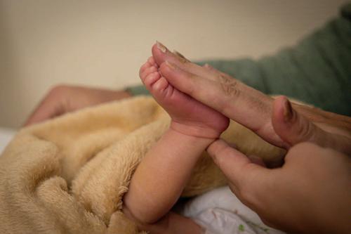 Massage bébé